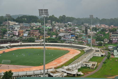 The stadium high mast poles are with fixed head frame to carry the large number of flood lights which are mostly used for those outdoor places where the high concentration of lights is required over a small area, such as a local baseball, football, and soccer fields as well as tennis and basketball courts, cricket stadium, race course, etc.
